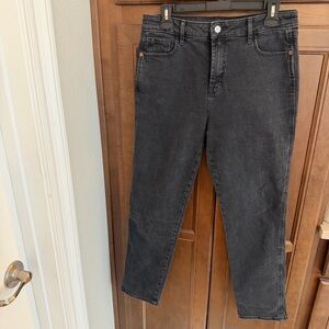 Old Navy Dark Gray Women's Ankle Jeans